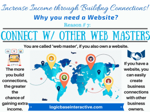 7 - Connect with Other Web Masters