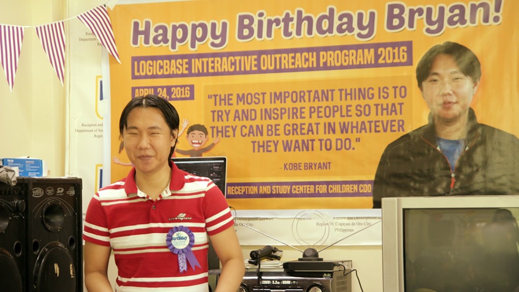 Logicbase Interactive Outreach Program 2016, bryan king's birthday