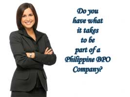 Qualification Skills For A Philippine BPO Company