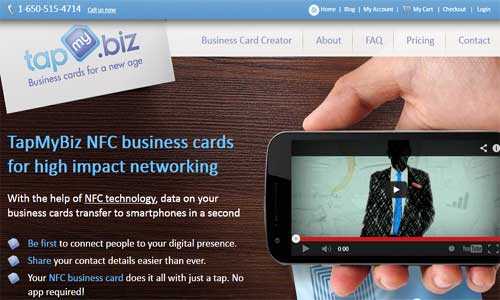 TapMyBiz – Buy NFC Business Cards Online!