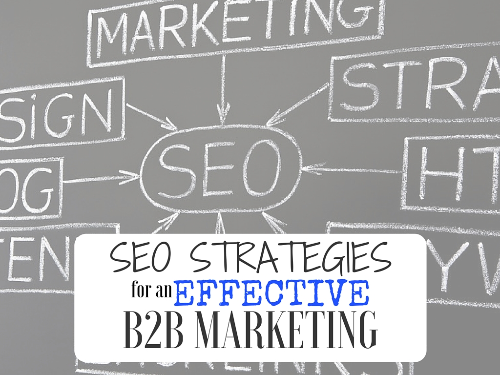 SEO Strategies For An Effective B2B Marketing