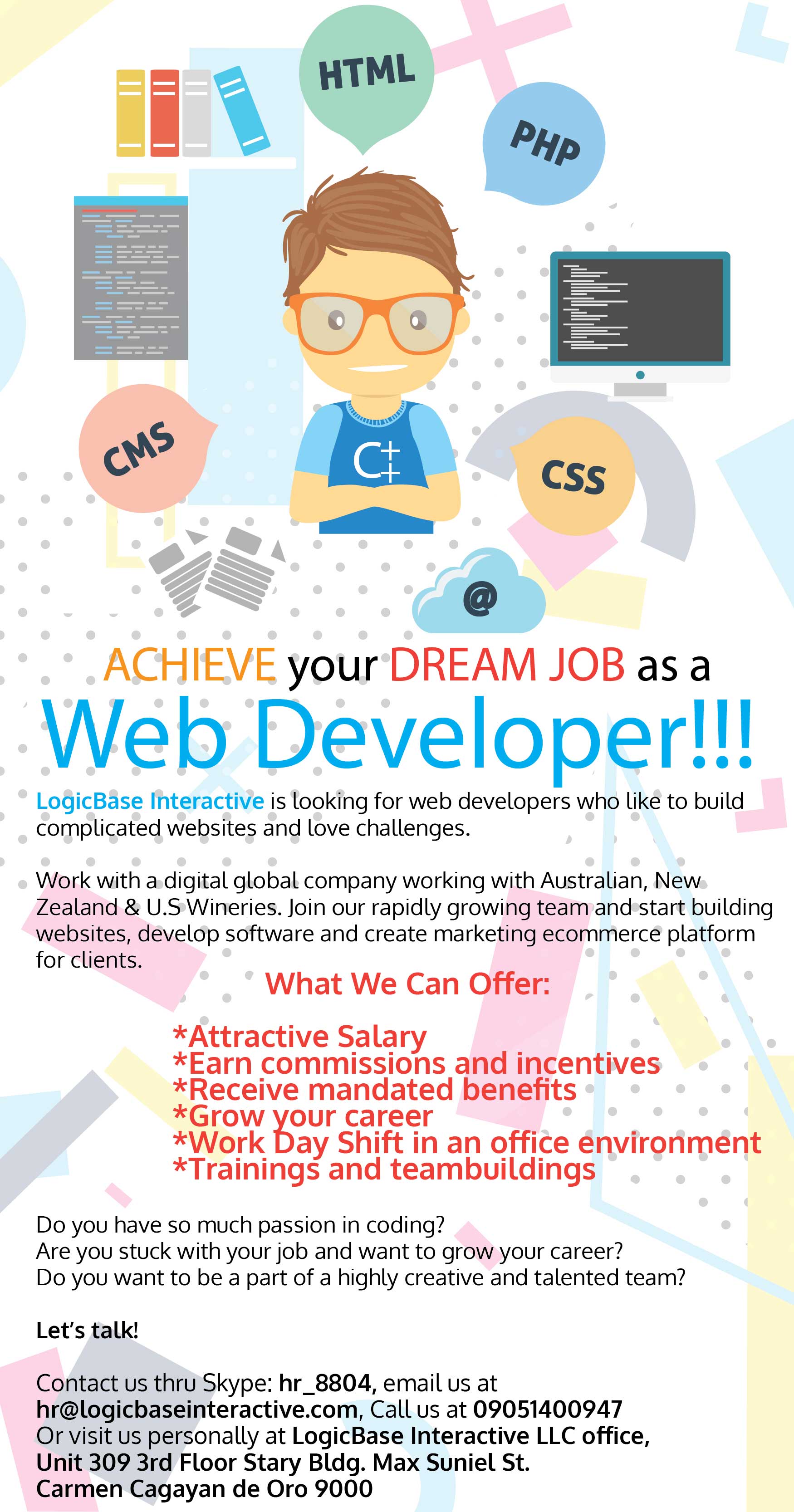 ACHIEVE Your DREAM JOB As A Web Developer